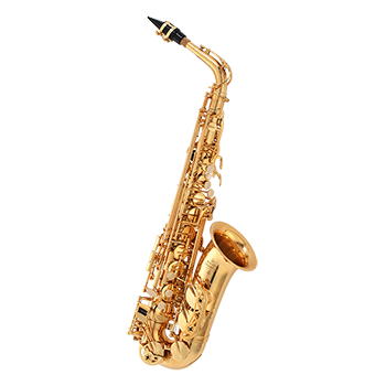 Altsaxophon der Serie 400 – Messing – Lack – Gigbag