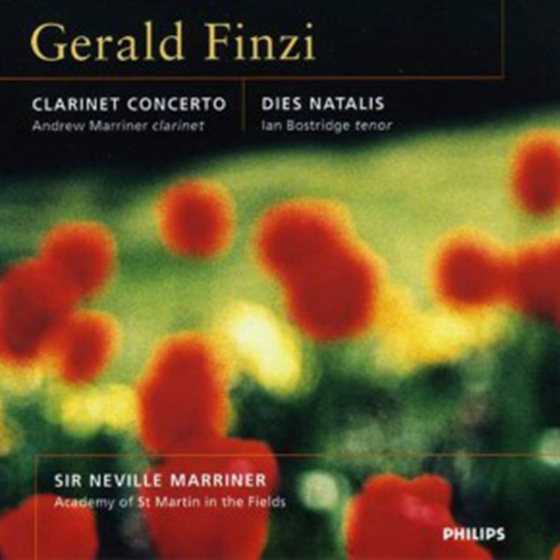 Finzi: Concerto for Clarinet and String orchestra / Dies Natalis